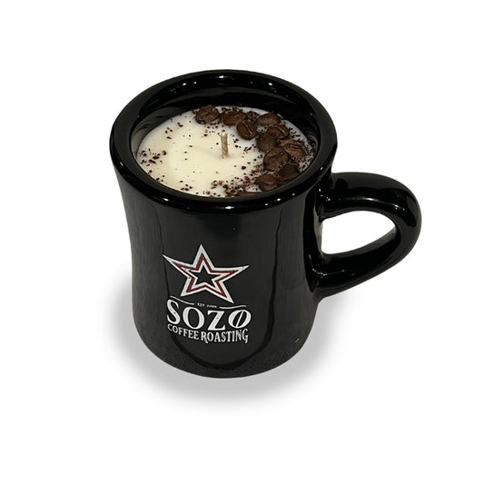 SoZo Coffee Scented Candle - Ceramic Mug Candle